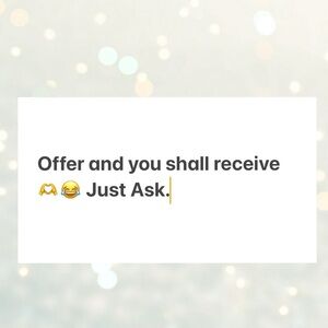 Offer! Sale! Just ask Small Medium Large clothes Jewelry and more